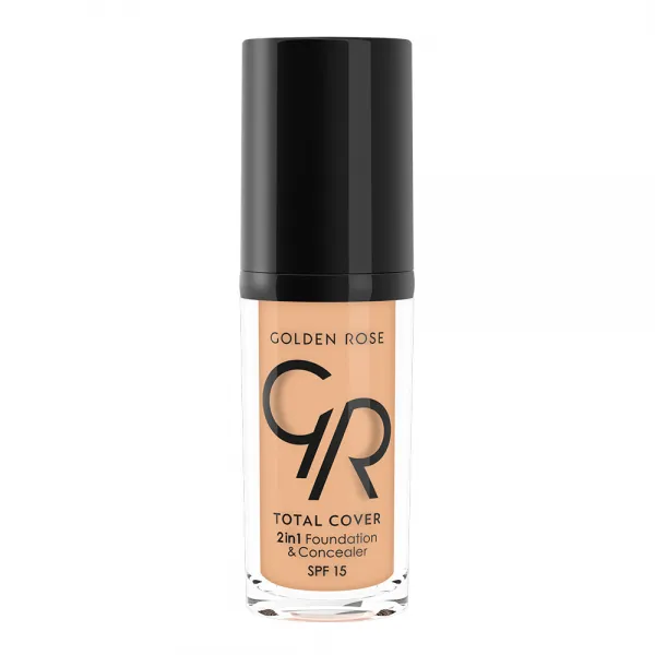 Golden Rose Fond de ten Total Cover 2in1 007 30ml - image 1