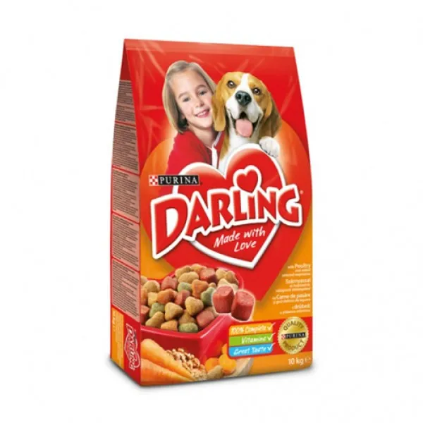 Сухой корм для собак Purina Darling со вкусом птицы и овощей 10 кг - image 1