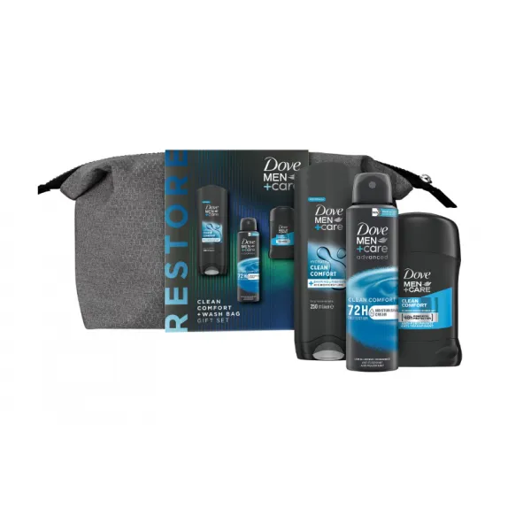 Set cadou: DOVE MEN + CARE CLEAN COMFORT + Gentuta Gratis - image 2