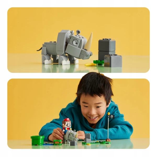 Дополнительный набор Носорог Рэмби LEGO SuperMario - image 3