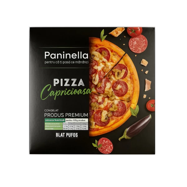 Paninella Pizza Capricioasa cu branza de oi 320g - image 1