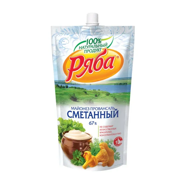Maioneza Reaba provansal cu smantana 67% 350 gr - image 1