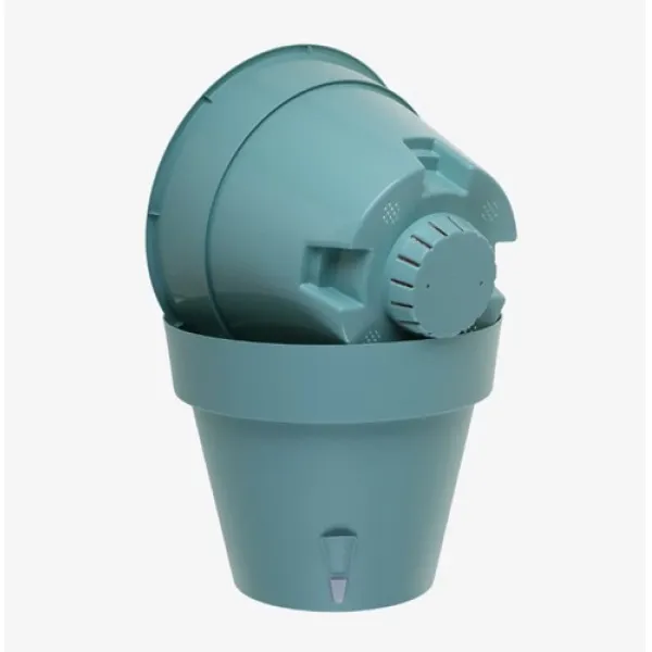 Горшок Latina с системой полива 5,6 л нефрит - image 2