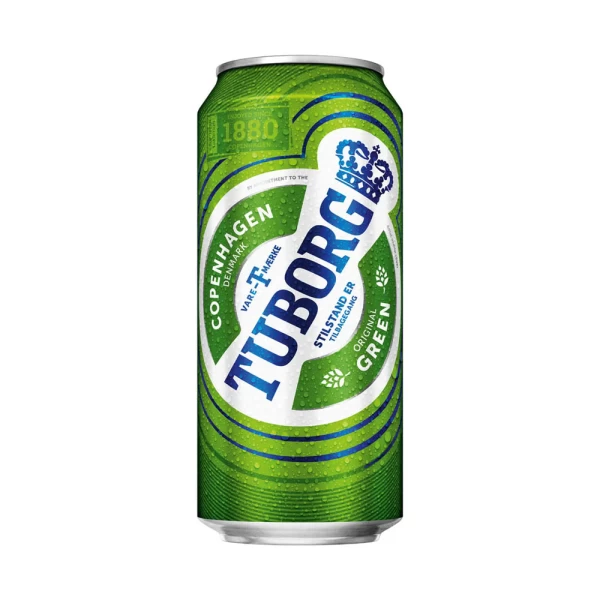 Bere Blonda Tuborg Green 0,5L Doza - image 1