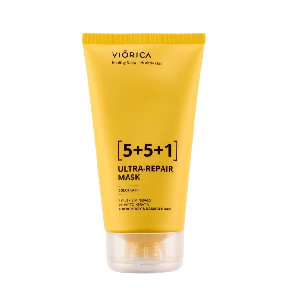 Viorica Ультра-восстанавливающая маска 5+5+1 для очень сухих и поврежденных волос 150 мл - image 1