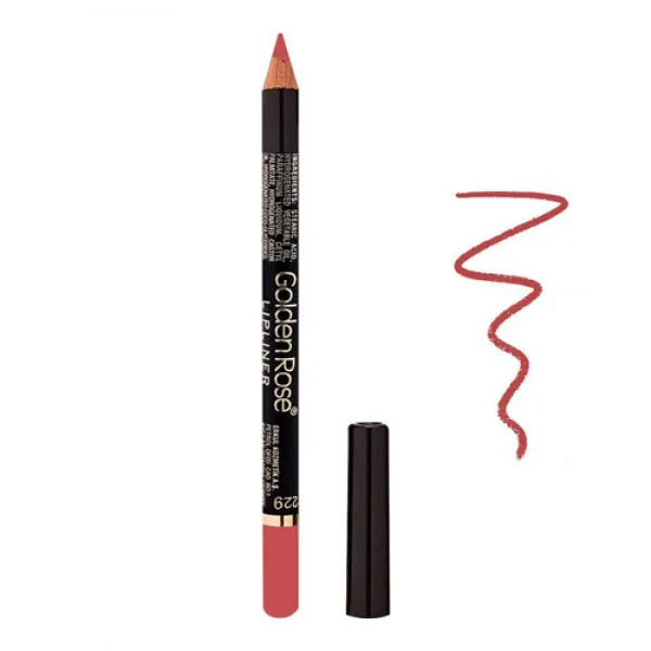 Golden Rose Контурный карандаш для губ Lip Pencil 229 1,4g - image 1