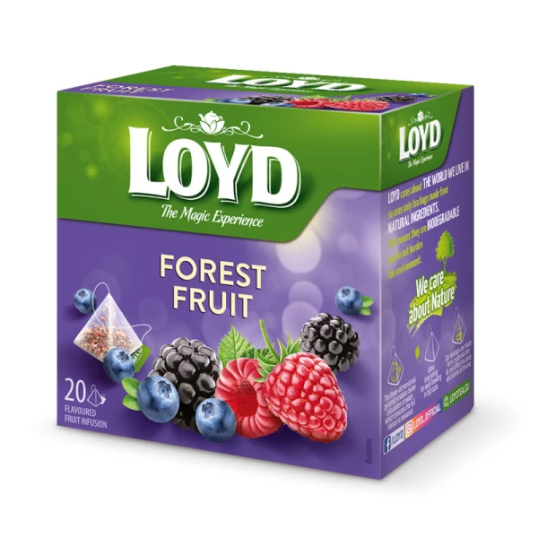 Ceai Loyd Tea fructe de padure 20 buc - image 1