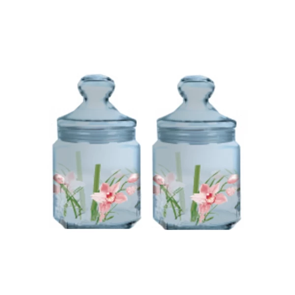 Set 2 borcane RED ORCHIS 0.75 L - image 2