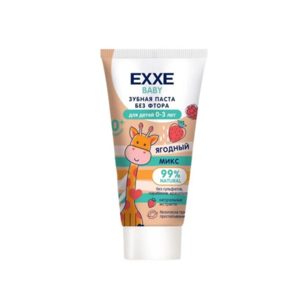 Exxe Pasta de dinti copii Mix de fructe 50ml 0-3ani - image 2