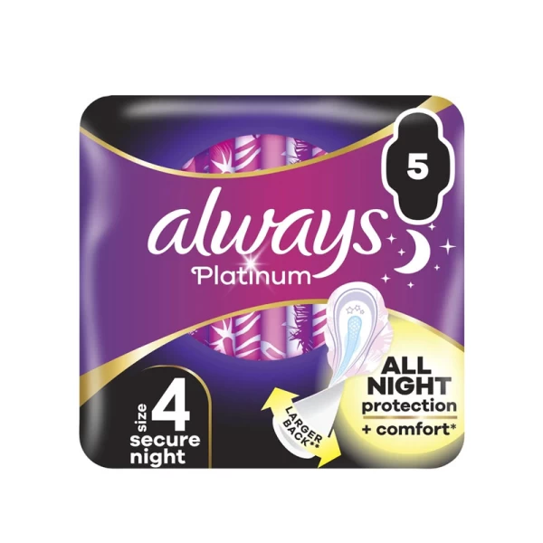Always Прокладки Platinum Ultra Secure Night 7 шт - image 1