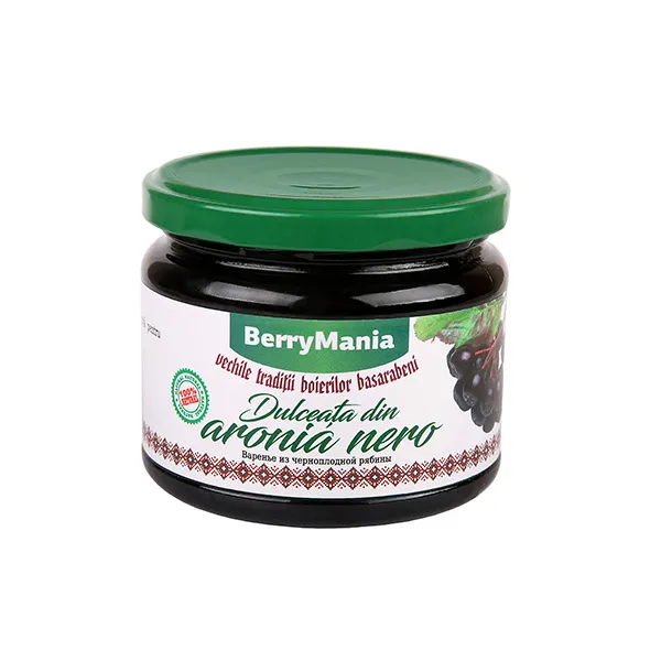Варенье из черноплодной рябины BerryMania 320 гр - image 1