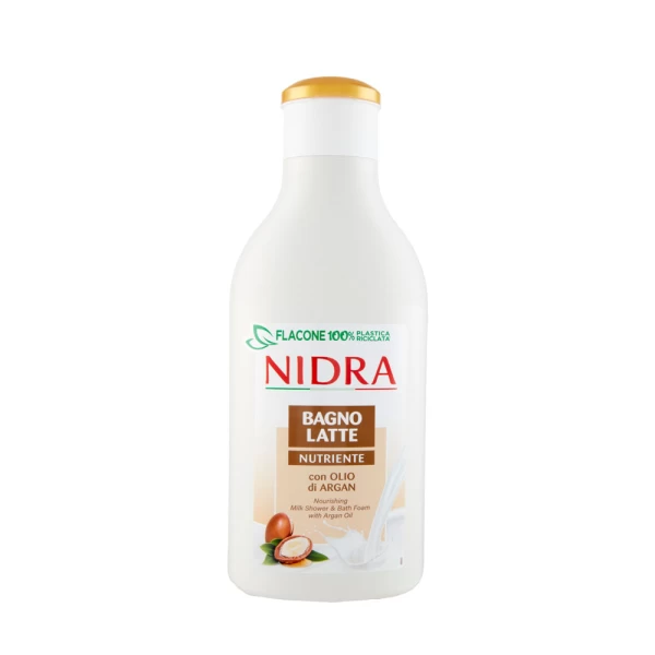 Nidra Lapte-Spuma de baie 750ml Hranitoare Argan Oil - image 1