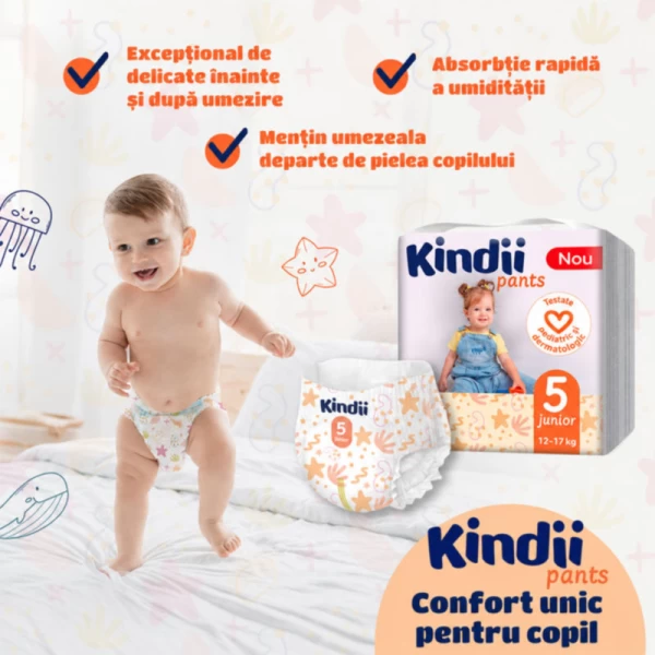 Kindii Трусики №5 Junior 12-17 кг 20 шт - image 2