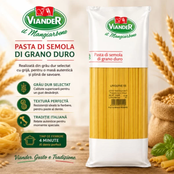 Viander Paste linguine Nr55, 1 kg - image 3