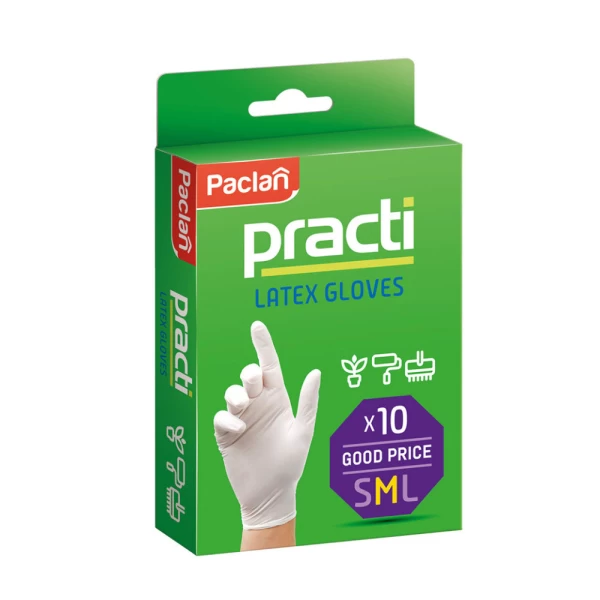 Paclan Manusi menaj Latex (M) 10 buc - image 3