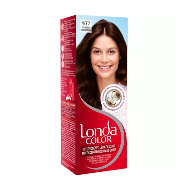 Londa Color Крем-краска 4/77 Золотистый каштан, 110 мл - image 1