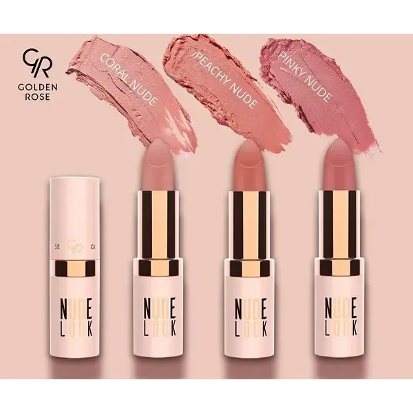Golden Rose Ruj Mat Nude Look Perfect 03 Pinky Nude - image 2