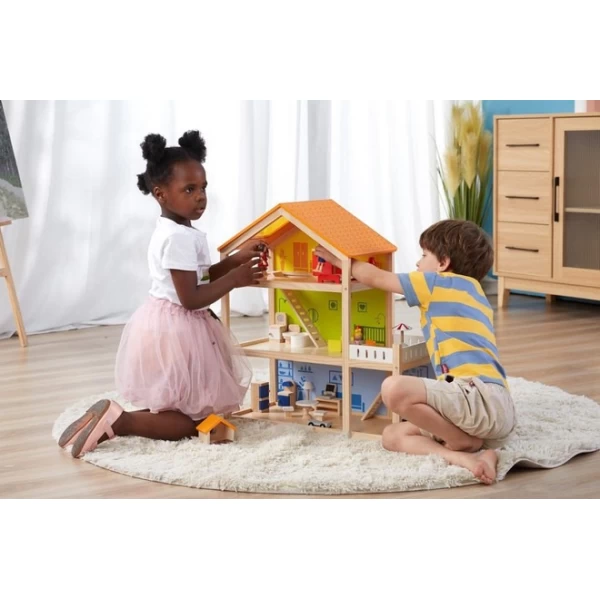 Viga Casa pentru papusi, cu trei etaje, 44569 - image 2