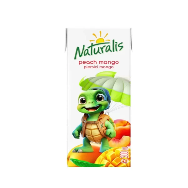Naturalis suc de piersici si mango, 200 ml - image 1