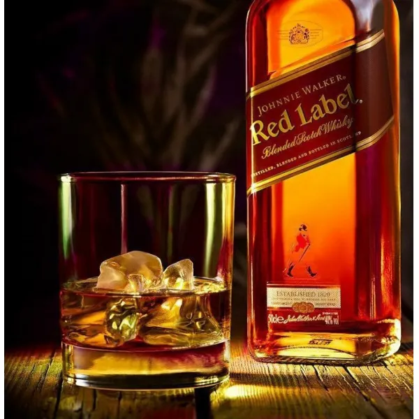 Виски Johnnie Walker Red label выдержка 4 года 0.5 л 40% - image 2