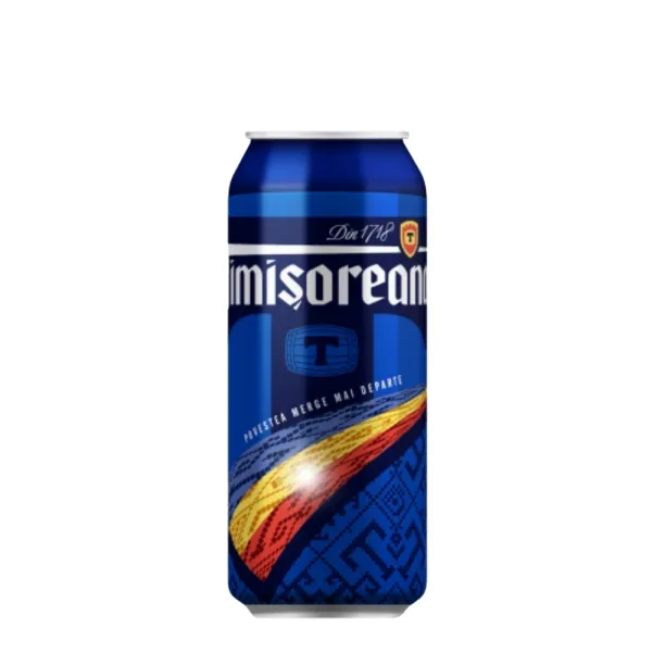 Пиво Светлое Timisoreana 0,5 L Doza - image 1