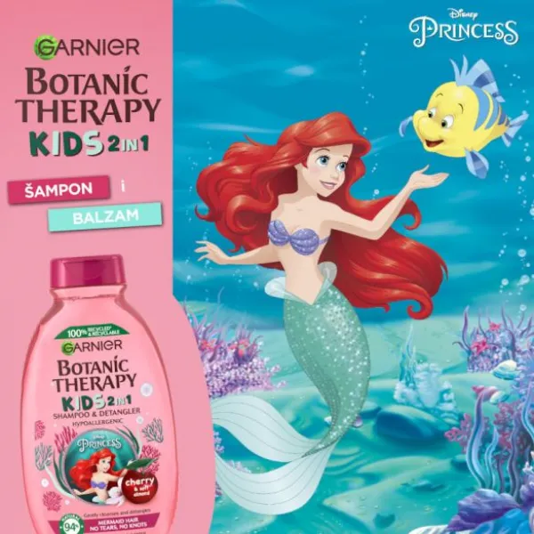 Botanic Therapy Disney Шампунь 2в1 Детский Вишня 250 мл - image 2