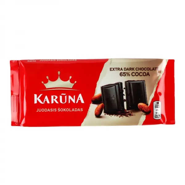 Шоколад экстрачерный Karuna м/у 80г - image 1