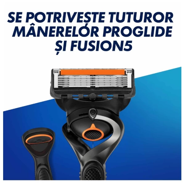 Gillette Rezerve aparat de ras Fusion ProGlide Power 4 buc - image 5
