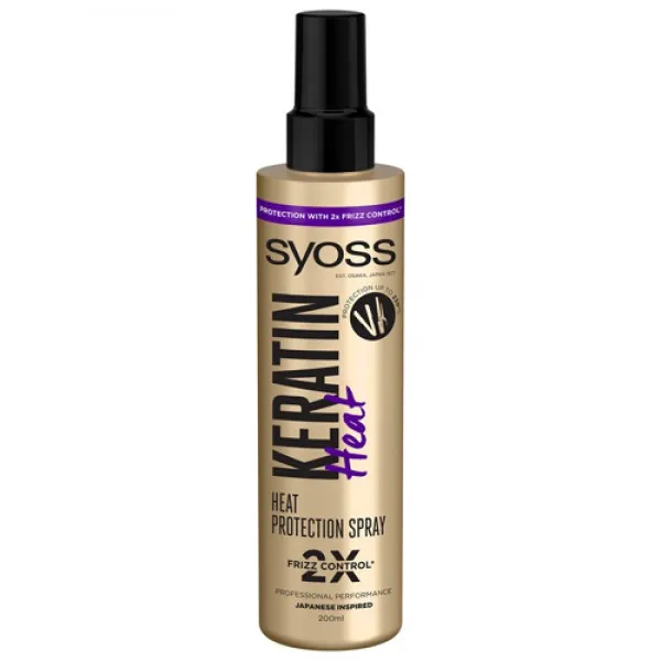 Syoss Fixativ 200ml Keratin Heat Protect - image 1