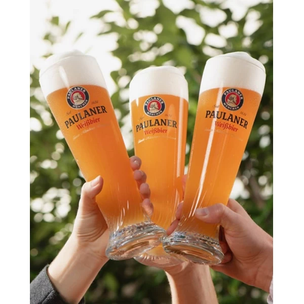 Paulaner Пиво Hefe-Weissbier светлое нефильтрованное 5.5% 5 л - image 2