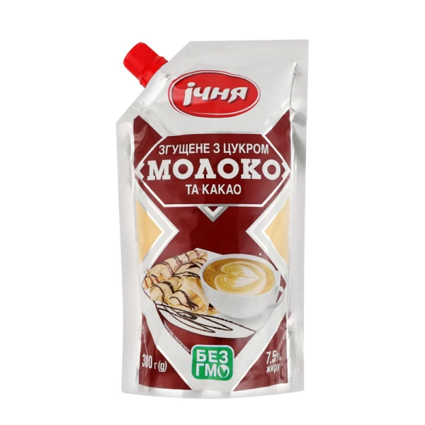 Молоко сгущенное Ічня с сахаром и какао 300 г - image 1