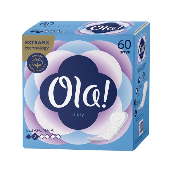 Ola! Ежедневные прокладки Daily 60 шт - image 1