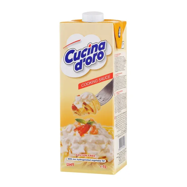 Сливки кулинарные Cremio Cucina d'oro 23% растительные 1 л - image 1