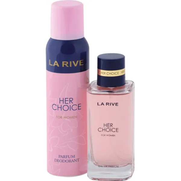 Набор La Rive Her Choice парф. вода 100 мл + дезодорант 150 мл - image 2