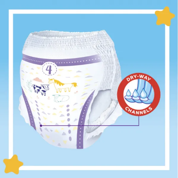 Pufies Подгузники-трусики Sensitive 4 (9-15 кг) 46 шт - image 2