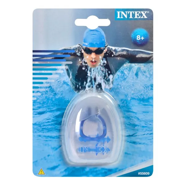INTEX Набор для ныряния. Беруши и клипсы для носа (в кейсе) INTEX. Возраст: 8+ лет - image 1