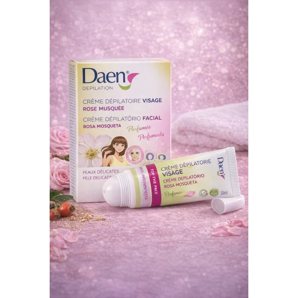 Daen Crema depilatoare pentru fata Rose 15 ml - image 2