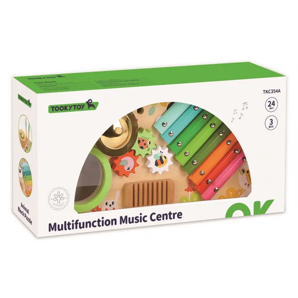 Jucarie centru muzical din lemn TKC354A - image 3