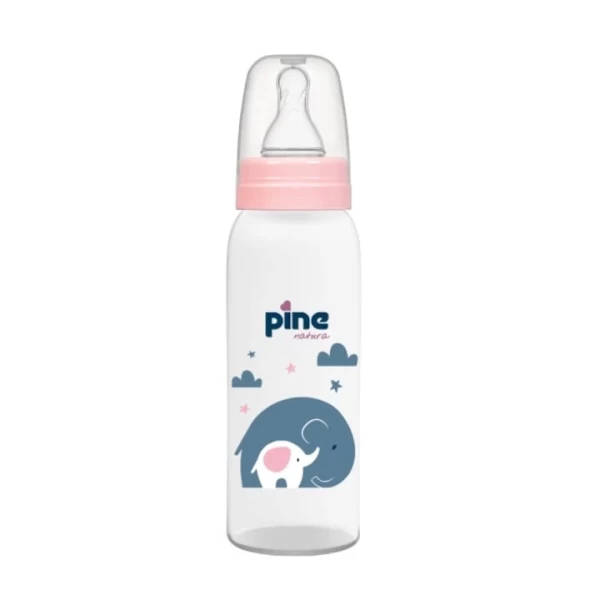 Pine Natura biberon din sticlă 0-6 luni 250 ml - image 1