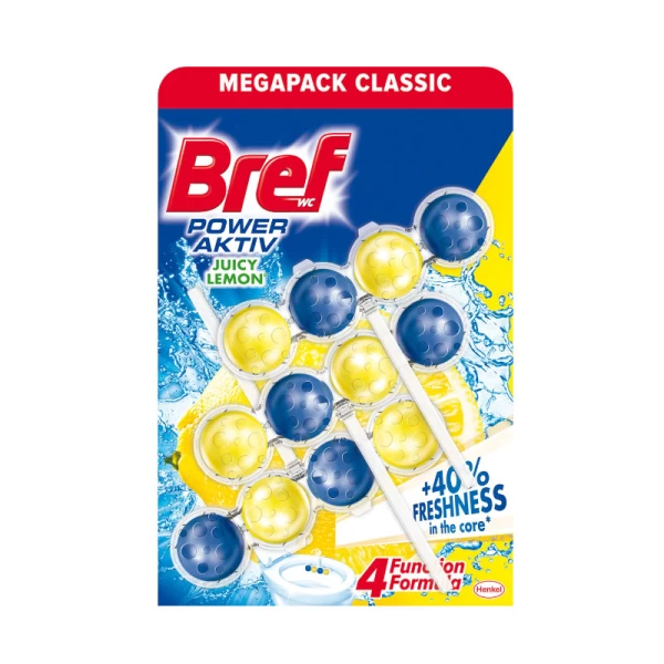 Bref Odorizant Power Aktiv Lemon 3x50 g - image 1