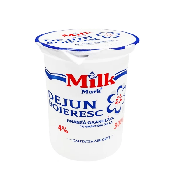 Творог Dejun Boieresc Milk Mark 4%, 300г - image 1