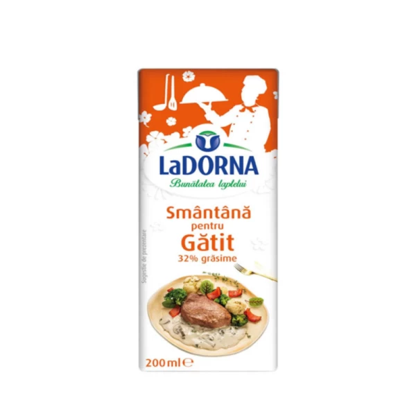 LaDorna Smantana pentru gatit 32% UHT 200 ml - image 1