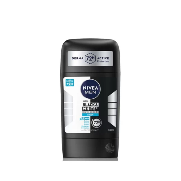 Nivea Дезодорант-стик B&W Fresh Masc, 50 мл - image 1