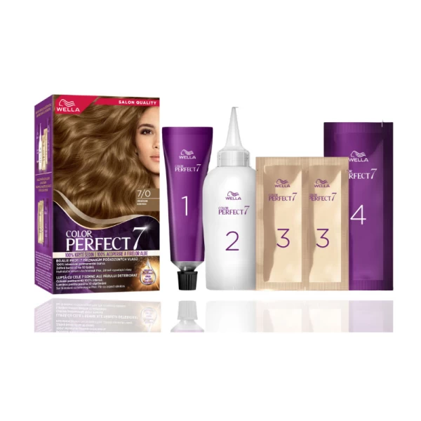 Wella Color Perfect Vopsea Blond Mediu 7/0 - image 2