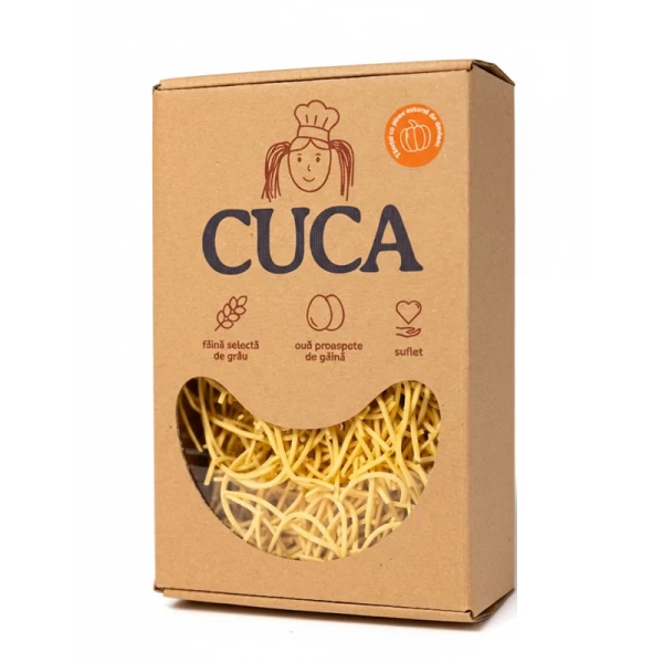 CuCa Tăiței de casă cu ou de găină si dovleac 250g - image 1