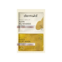 Dermokil Masca de argila aurie peel-off 2x7,5ml