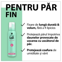 Taft Spuma modelatoare 200ml Volume Ultra Hold - thumbs image 4