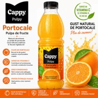 Cappy Pulpy Bautura din nectar Portocala 1L - thumbs image 2