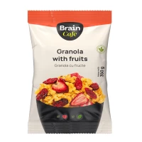 Brain Cafe Granola cu fructe 350 g