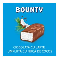 Батончик Bounty с кокосом в молочном шоколаде 4х57 г - thumbs image 3
